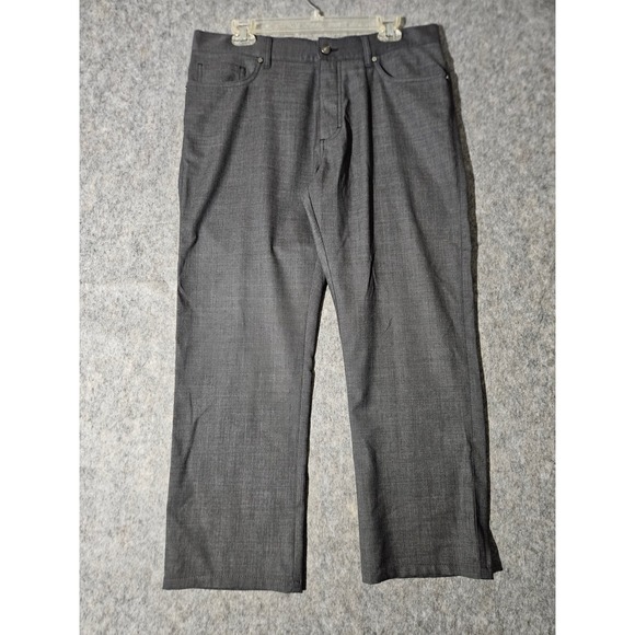 Ermenegildo Zegna Other - Ermenegildo Zegna Trousers Mens 34x26 Gray Wool Stretch Straight Leg 4U8P06 GAN